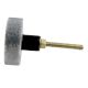 Grey Marble Brass Plated Dresser Knobs